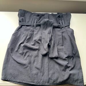 Black high waisted mini Skirt